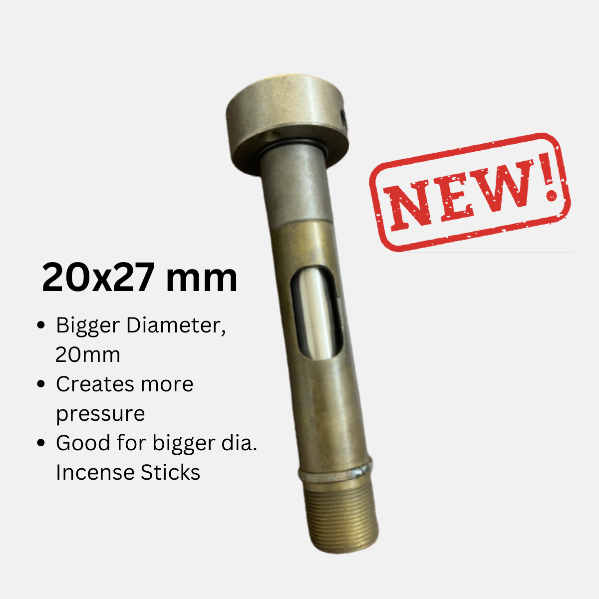 Agarbatti Machine Piston Set HT1 - 20mm (Bigger Size)