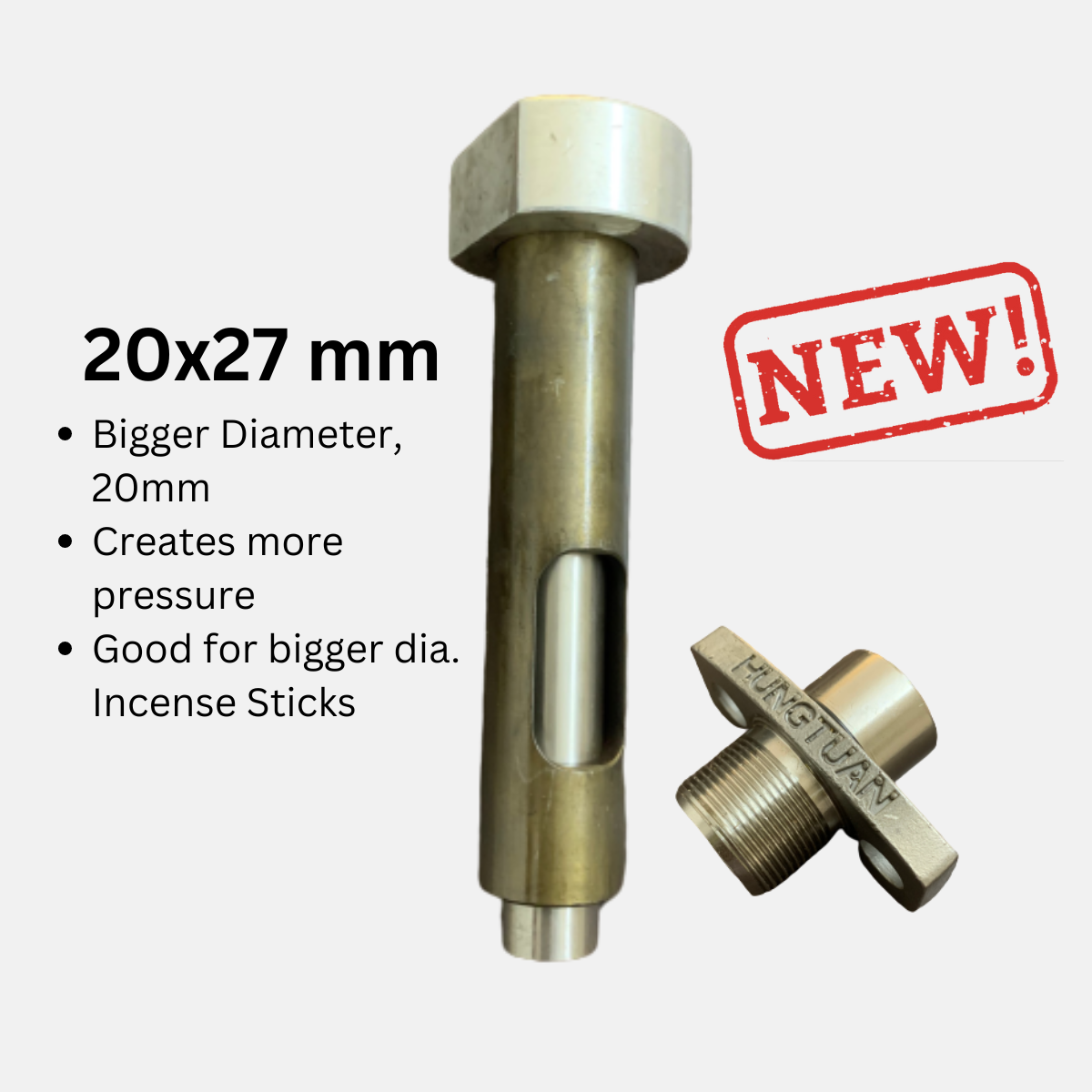 Agarbatti machine Piston Set HT2 - 20 mm (Bigger Size)